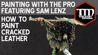 How to Paint Cracked Leather - Painting With the Pro