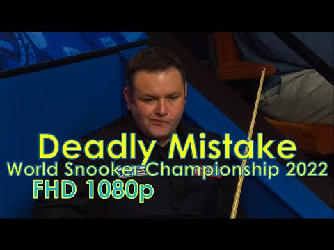 When Snooker Player Make A Deadly Mistake | World Snooker Championship 2022