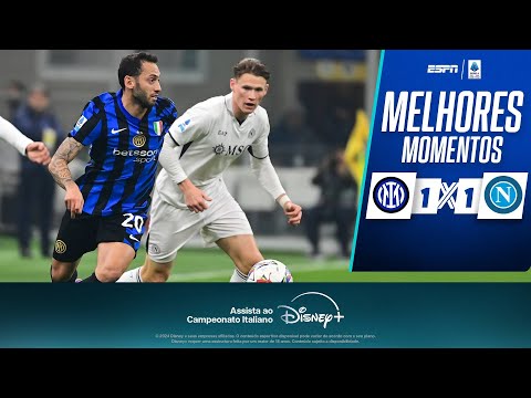 Gols e lances de Internazionale x Napoli
