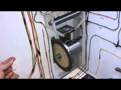 DC motor kontrol with reosta