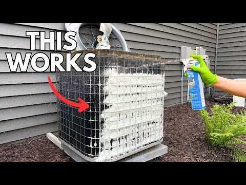 The Best Way to Clean Your AC Unit and Coils!