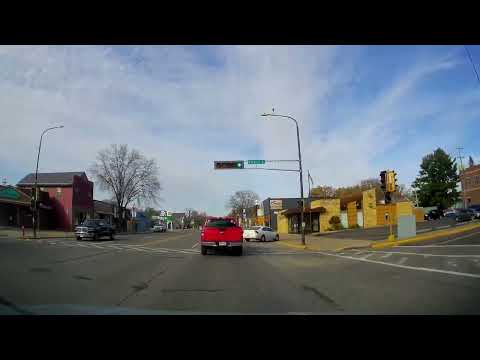 4K Wisconsin Driving - Rice Lake - Fall 2022 - 432 Hz Audio