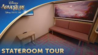 Disney Adventure – Accessible Inside Stateroom | Disney Cruise Line