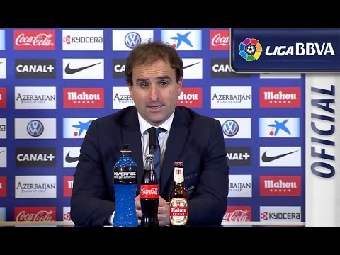 Rueda de Prensa de Arrasate tras el Atlético de Madrid (4-0) Real Sociedad - HD