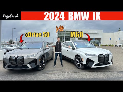 2024 BMW iX M60 vs 2024 BMW iX xDrive50