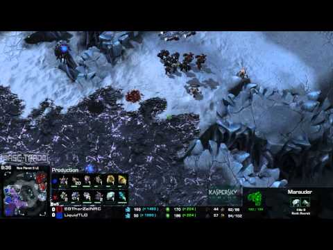 [EG]ThorZain(T) Vs. [Liquid]TLO(Z) R3 G1 - Kaspersky KOTH Arena