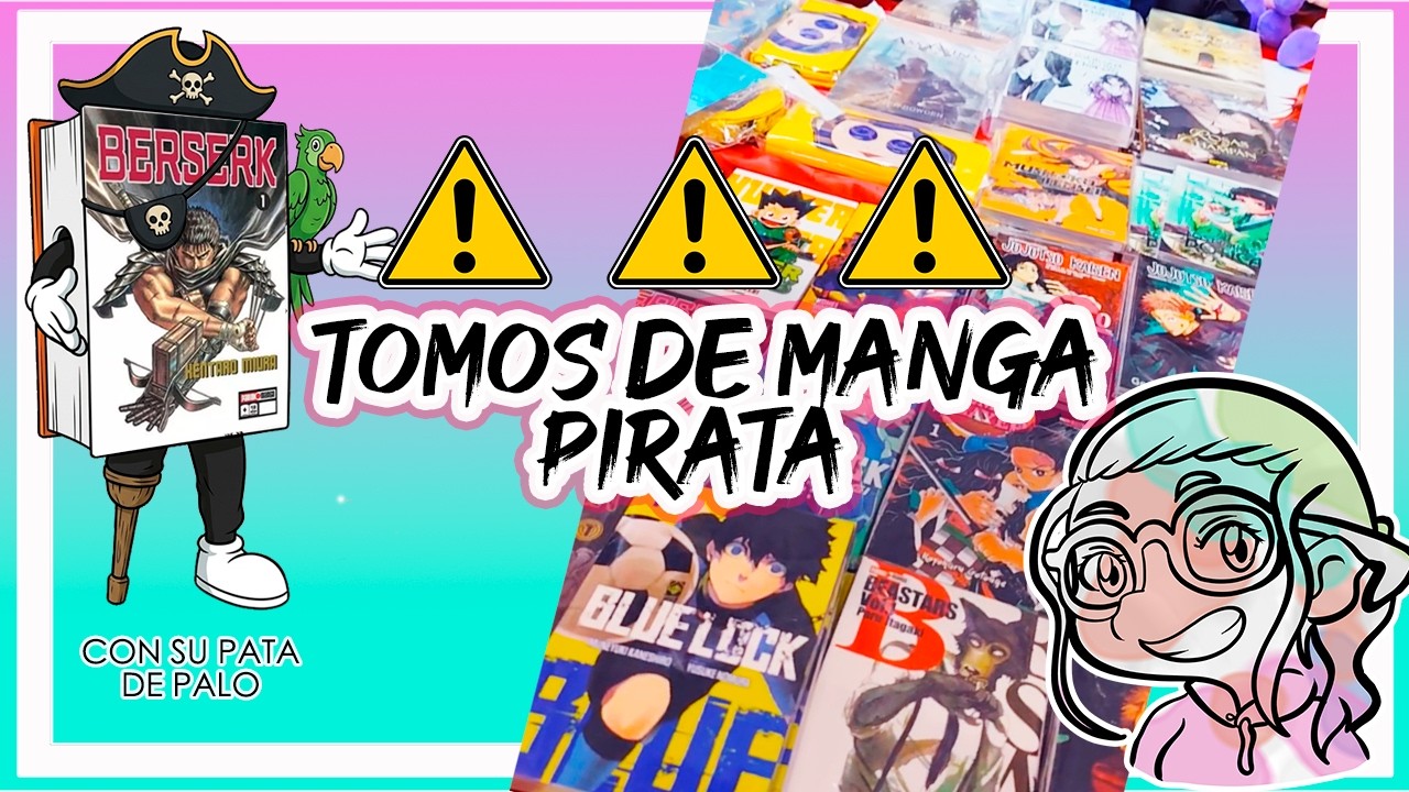¿Tu manga es original? Cómo detectar MANGA PIRATA en convenciones y Ferias del Libro🚫