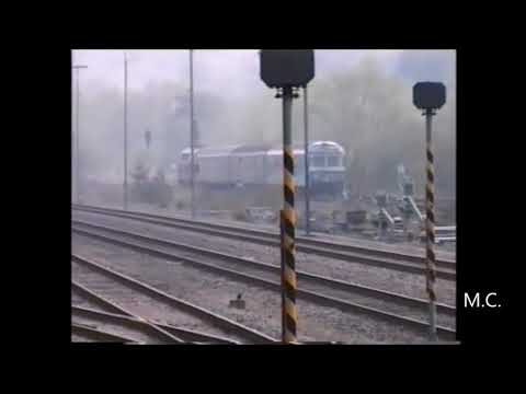 Die Baureihe 215 im Bahnhof Gerolstein 1996