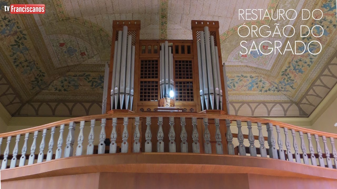Restauro do órgão do Sagrado, em Petrópolis (RJ)