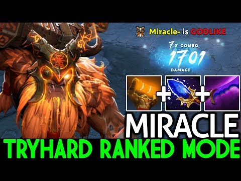 MIRACLE [Earthshaker] One Mistake Lose the Game Aggressive Plays 7.22 Dota 2