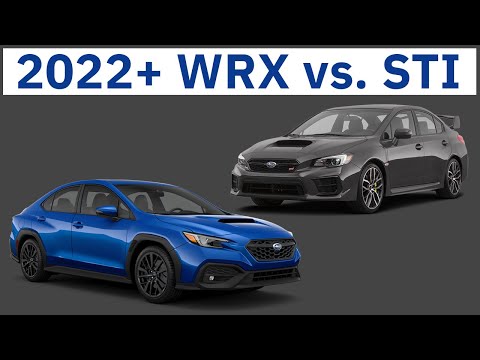 2022+ Subaru WRX vs. 2015-2021 WRX STI | Driving Comparison