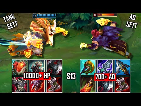 TANK SETT vs AD SETT FULL BUILD FIGHTS | WHICH BUILD IS BETTER?