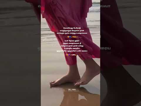 lesa lesa🧡🦋whatsapp status🎧#tamilsonglyrics #trendingshorts #femalesongstatus #lovesongs #loveislove