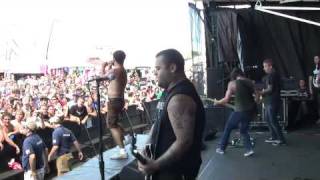 Alexisonfire young cardinals live Warped Tour Kansas City