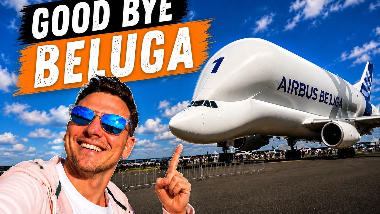 Josh Cahill at Berlin Airshow: Airbus A380-A400M Cockpit and Beluga Farewell