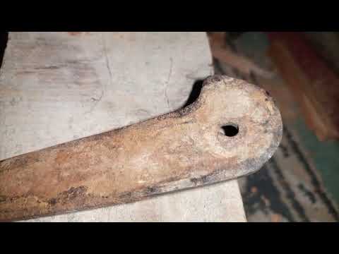 Amazing skills Antique Handmade Butcher's Knife RESTORATION | How To Restore a Rusty Knife | Mr ST