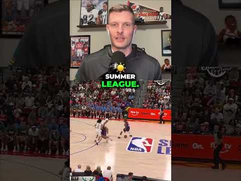 Thumbnail for Summer League is TOO EASY for Brayden Burries #nba #basketball #milwaukeebucks #fearthedeer