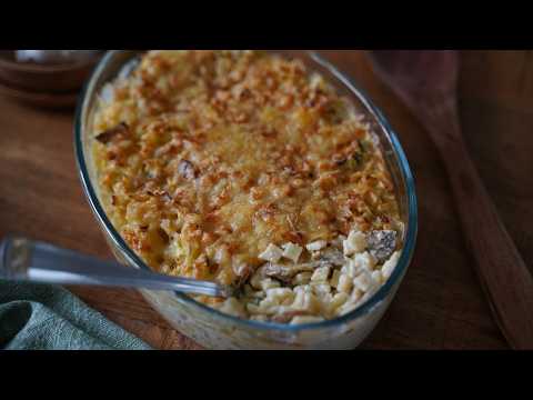 Gratin de crozets aux courgettes, recette facile et parfaite pour un repas du soir
