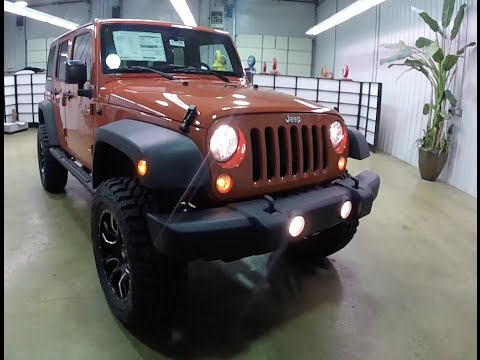 2015 Lifted Jeep Wrangler Unlimited Sport|17720