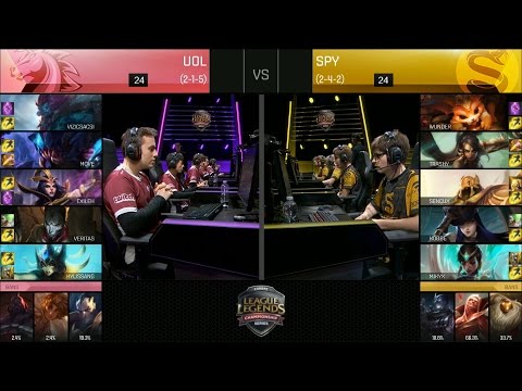 SPY vs UOL Game 2 Highlights - SPLYCE vs UNICORNS OF LOVE EU LCS Week 5 Summer 2016