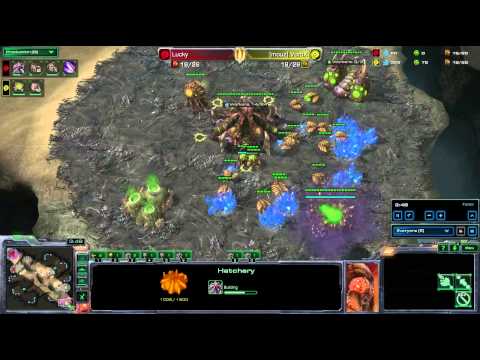 SeKo Starcraft - Vortix vs Lucky - Zotac Cup Finals - Pro SC2 HOTS Replays