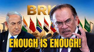 Anwar Ibrahim DESTROYS Isræl at BRICS. "YOU'VE CROSSED THE LINE"