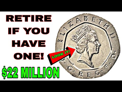 Top 7 Rare & Valuable British 20p Coins That Could Be Hiding in Your Change Worth million Dollars!