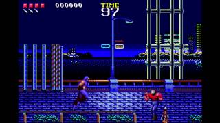 Ninja Gaiden (Mega Drive) Gameplay on a JXD S7800 Android Gaming Device