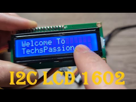 I2C LCD 1602 module With Arduino