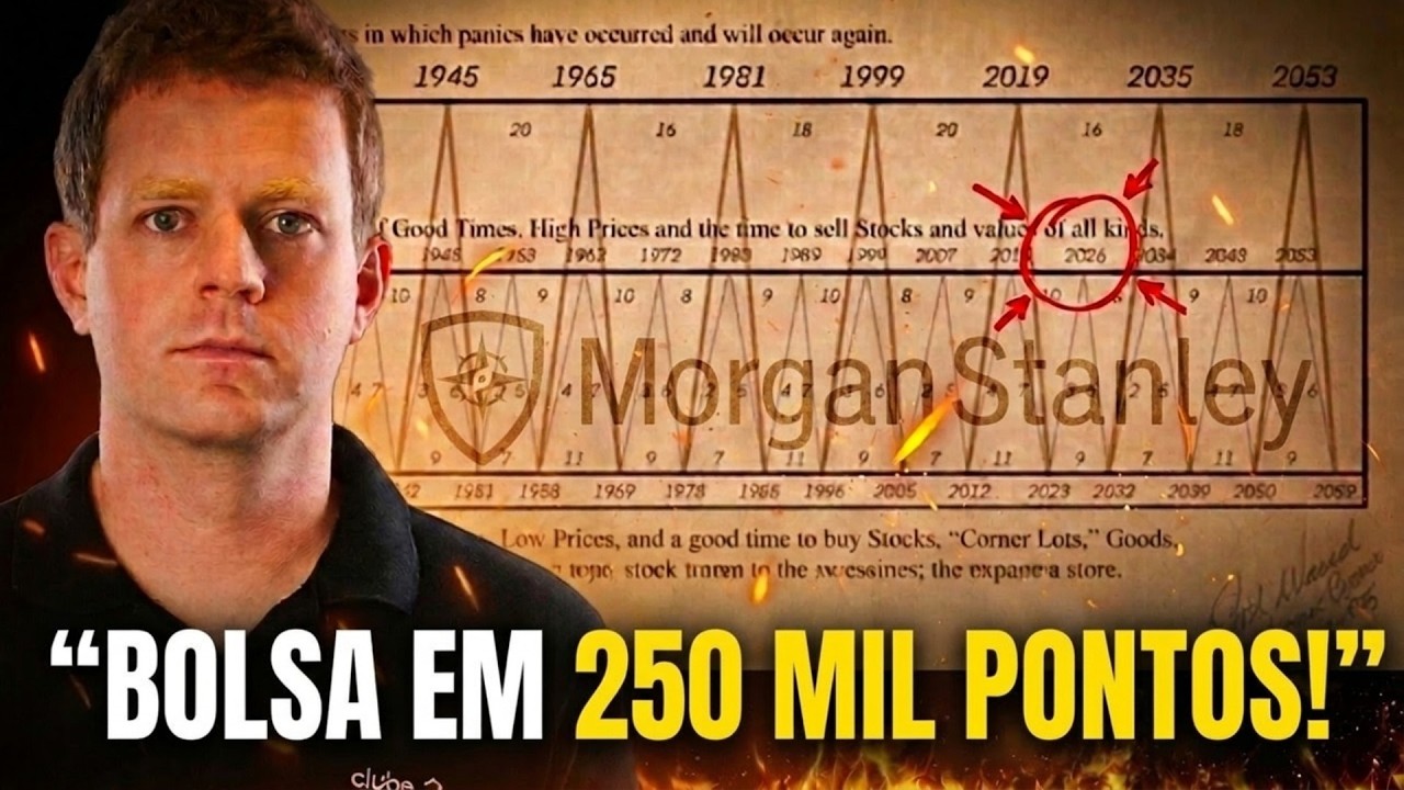 Morgan Stanley: “IBOVESPA EM 250 MIL PONTOS” (ÚLTIMO AVISO!!!)