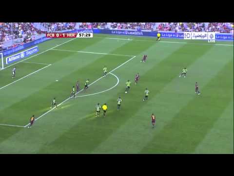 Andrès Iniesta Vs Hercules (11.09.10)