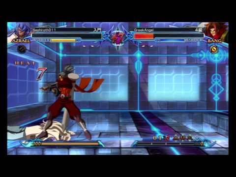 Blazblue Chronophantasma: Sephiroth011 (AZ) vs GreekAngel (BG)