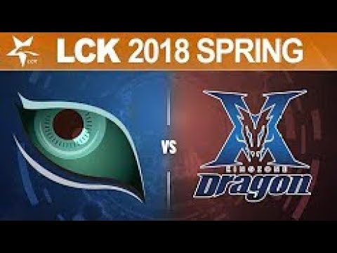 KDM vs KZ, Game 2   LCK Spring Split 2018 W6D4  Kongdoo Monster vs KING ZONE DragonX G2