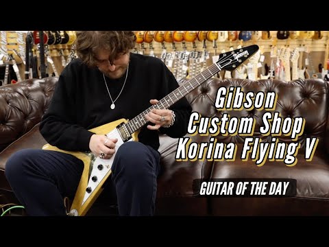 Gibson Custom Shop Korina Flying V | Guitar of the Day