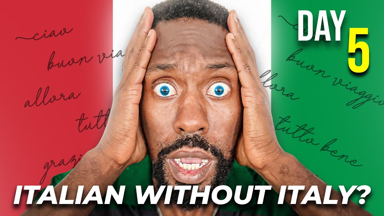 How I learned Italian WITHOUT going to ITALY (in Italiano)