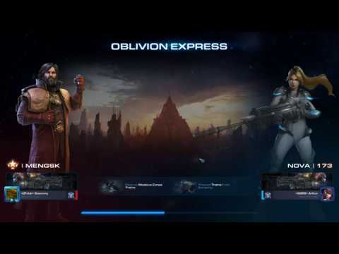 StarCraft 2 Co-Op Oblivion Express Mengsk (Zerg Power)
