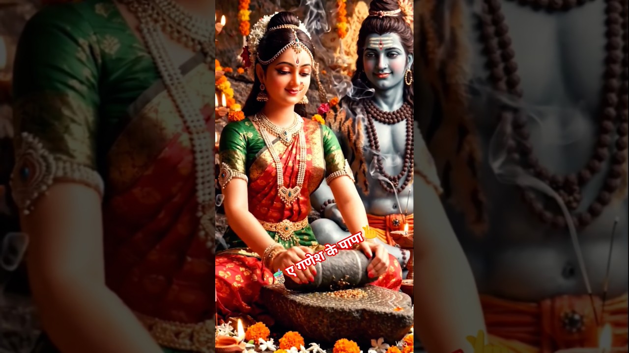 #🧋ए गणेश के पापा 🫰#sorts #hindugod #viral #trending #parvati #shivji