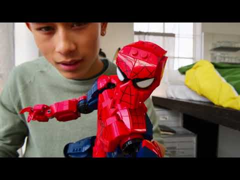 Gambar LEGO Marvel Spider-Man Hero Figure Set 813 pcs 76346 - Merah