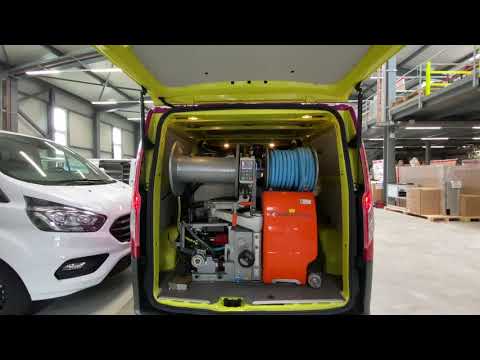 Ford Custom Kanalreinigung bott vario3 Ausbau - 25.2.2021