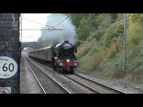 Flying Scotsman - Farewell to Alan Pegler Rail tour