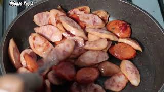 COMO HACER BURRITOS CON SALCHICHAS  - ALFONSO REYES