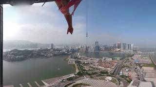 Worlds Highest Bungee Jump-Crazy 4K HD 360 Virtual Reality