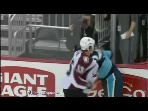 Cody McLeod vs Arron Asham Nov 15, 2011