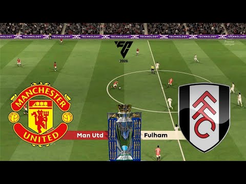 Insane Match 🤯| Man United vs Fulham | PL 25/26 | FC 26 Simulation 🔥