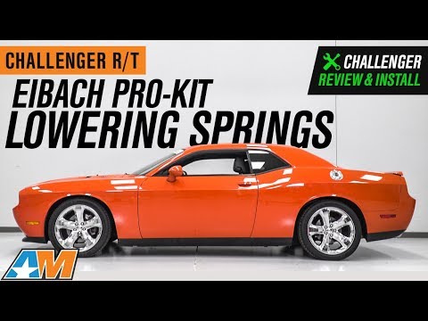2011-2019 Challenger R/T Eibach Pro-Kit Lowering Springs Review & Install