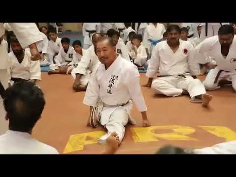 Asai-ryu karate, Karate body exercise, Hip Joints Flexibility #3 浅井流空手・基本運動・股関節の柔軟性その参