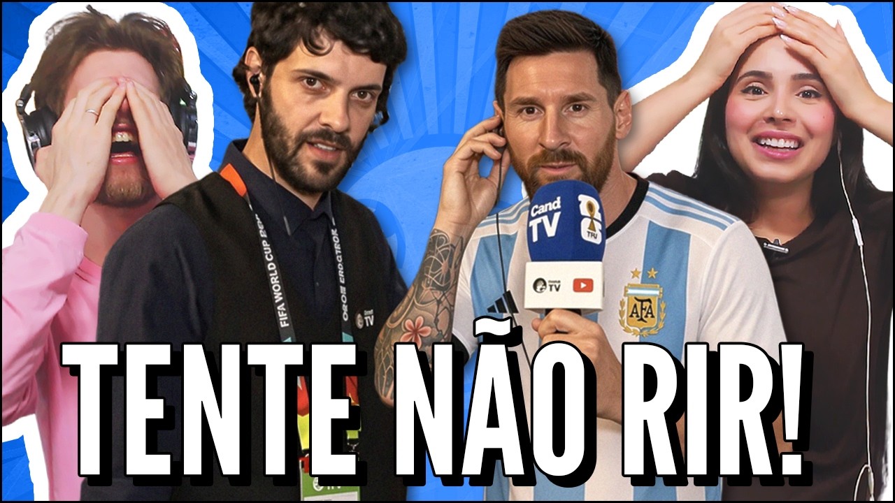 NÃO TÁ FÁCIL PRO FÃ DO MESSI HEIN 😂😂 - MELHORES SHORTS TENTE NÃO RIR