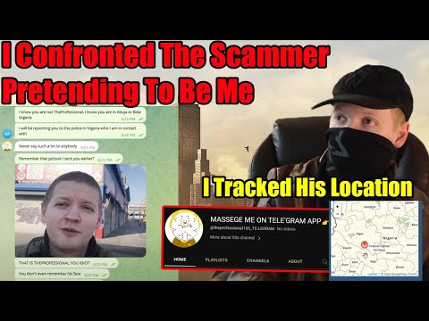 I Confronted The Scammer Pretending To Be Me And Tracked His Location And Shut Down His PayPal