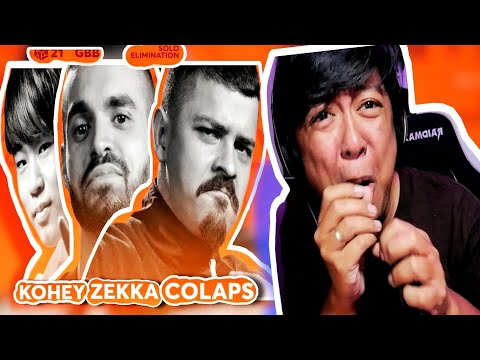 REACTION | Colaps 🇫🇷 Kohey 🇯🇵 Zekka 🇪🇸 I GRAND BEATBOX BATTLE 2021: WORLD LEAGUE I Solo Elimination