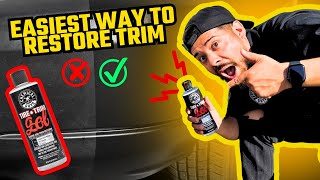 How to Restore Faded Plastic Trim & Make It Look New Again!